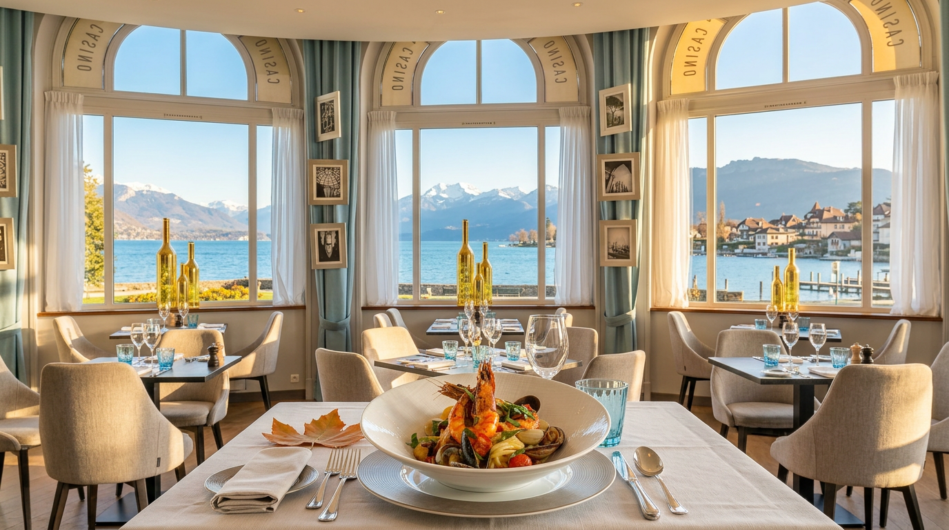 Restaurant Le Riva — Casino Impérial Palace, Annecy